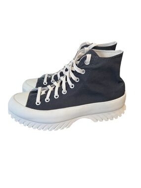 Converse Chuck Taylor All Star Lugged Sneaker Dark Smoke Grey A01368C W9.5 M7.5